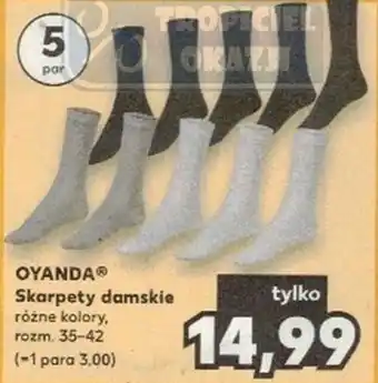 Kaufland OYANDA Skarpety damskie oferta