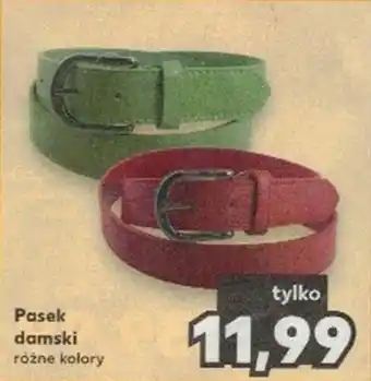 Kaufland Pasek damski oferta