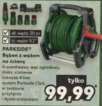 Kaufland PARKSIDE Bęben z wężem na ścianę oferta