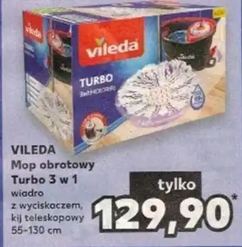VILEDA Mop obrotowy Turbo 3 w 1