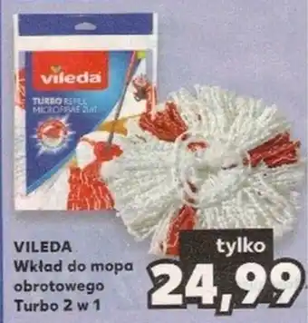 Kaufland VILEDA Wkład do mopa obrotowego Turbo 2 w 1 oferta