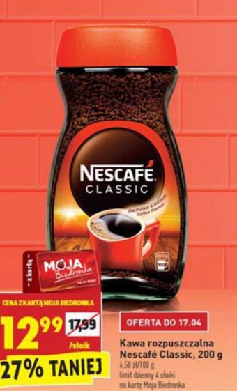 Kawa rozpuszczalna Nescafé Classic 200g