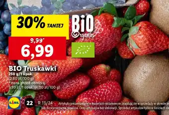Lidl BIO Truskawki 250g oferta