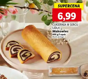 Lidl CUKIERNIA W SERCU LIDLA Makowiec 450 g oferta