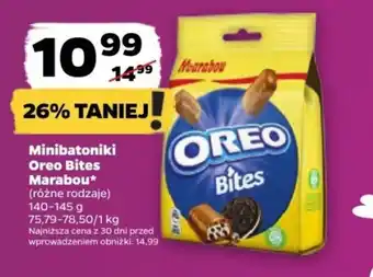 Netto Minibatoniki Oreo Bites Marabou 140-145 g oferta