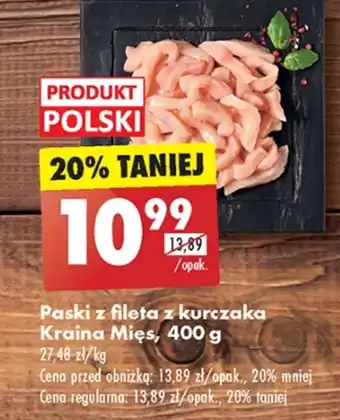 Biedronka Filet z kurczaka Kraina Mięs oferta