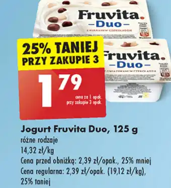 Biedronka Jogurt FruVita oferta