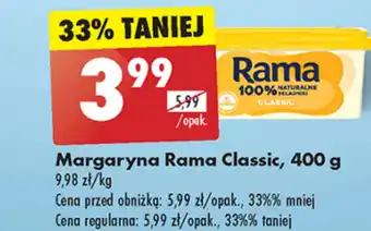 Biedronka Margaryna Rama oferta