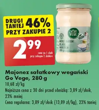 Biedronka Majonez Go Vege oferta