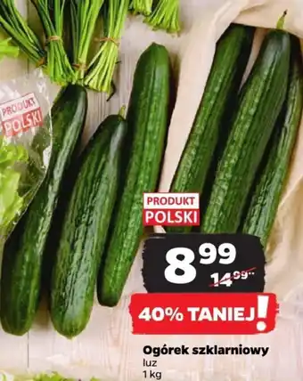 Netto Ogórek szklarniowy luz 1 kg oferta