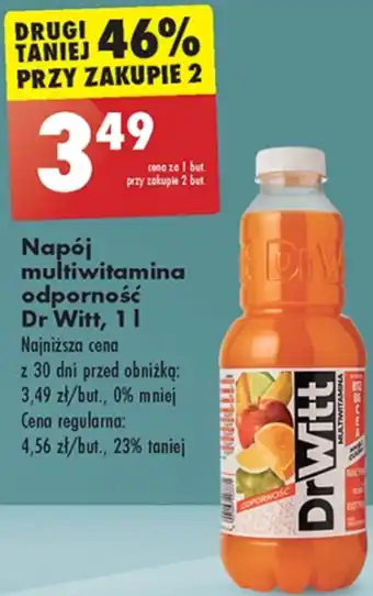 Biedronka Napój Dr Witt oferta