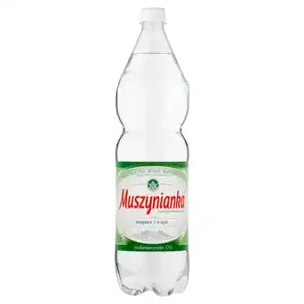 Biedronka Muszynianka Naturalna woda mineralna wysokozmineralizowana niskonasycona CO2 1,5 l oferta