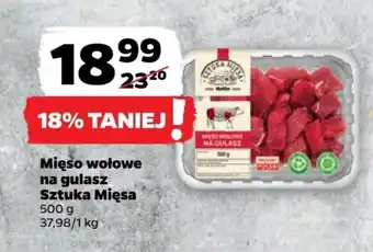 Netto Mięso wołowe na gulasz Sztuka Mięsa 500 g oferta