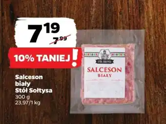 Netto Salceson biały Stół Sołtysa 300 g oferta