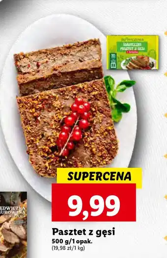 Lidl Pasztet z gęsi 500g oferta