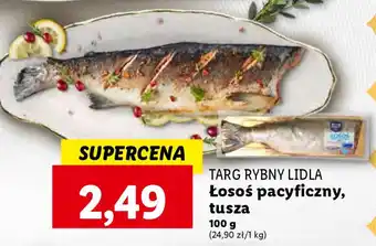 Lidl TARG RYBNY LIDLA Łosoś pacyficzny 100g oferta
