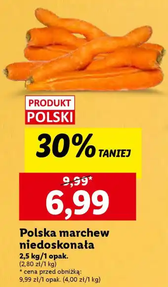 Lidl Polska marchew niedoskonała 2,5kg oferta