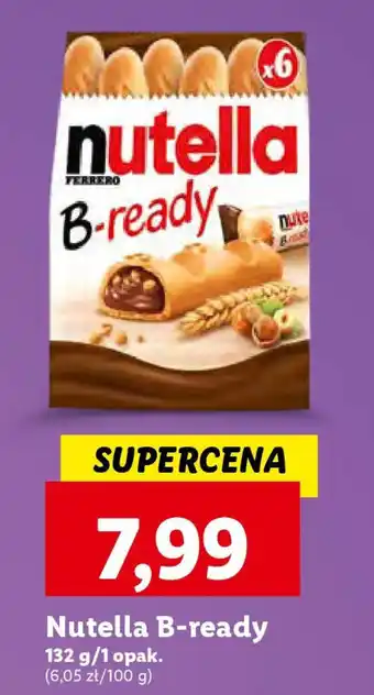 Lidl Nutella B ready 132 g oferta