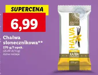 Lidl Chałwa słonecznikowa 270g oferta