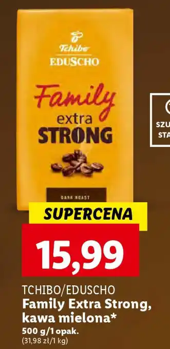 Lidl TCHIBO / EDUSCHO Family Extra Strong, kawa mielona 500 g oferta