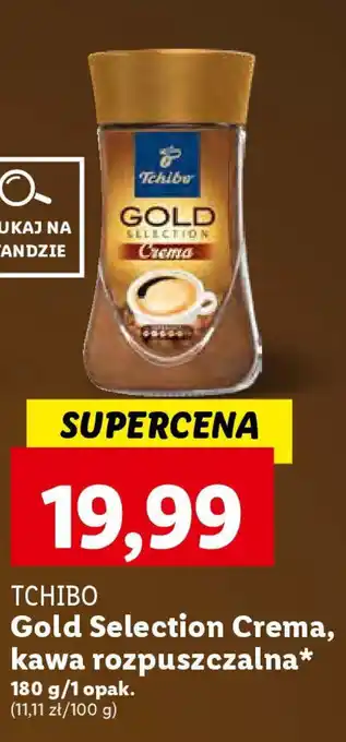 Lidl TCHIBO Gold Selection Crema, kawa rozpuszczalna 180 g oferta