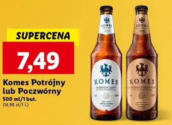 Lidl Komes Potrójny lub Poczwórny 500 ml oferta