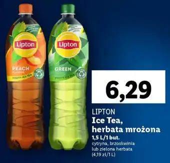 Lidl LIPTON Ice Tea, herbata mrożona 1,5 L oferta