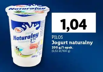Lidl PILOS Jogurt naturalny 200 g oferta