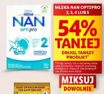 MLEKA NAN OPTIPRO 2,3,4 LUB 5