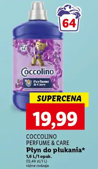 Lidl COCCOLINO PERFUME & CARE Płyn do płukania 1,6 l oferta