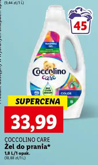 Lidl COCCOLINO CARE Żel do prania 1,8 l oferta