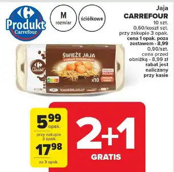 Carrefour Jaja CARREFOUR 10 szt. oferta
