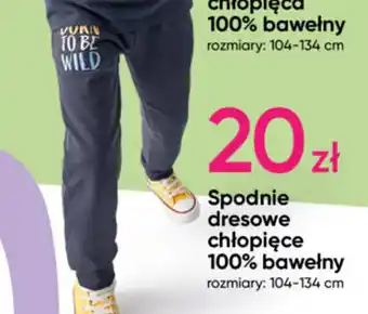 Pepco Spodnie dresowe chłopięce 100% bawełny oferta