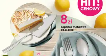 Łopatka metalowa do ciasta