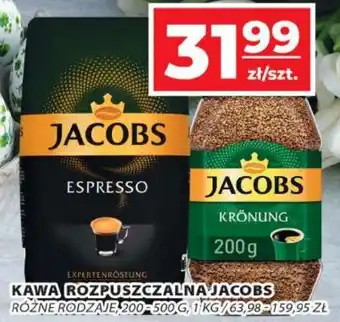 Top Market KAWA ROZPUSZCZALNA JACOBS 200-500g oferta