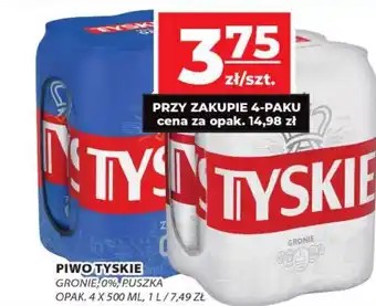 Top Market PIWO TYSKIE 4 X 500 ML oferta