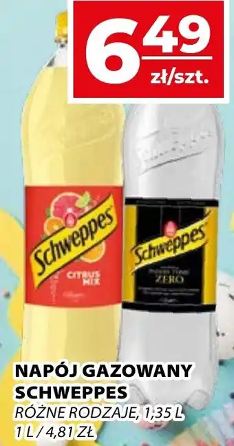 Top Market NAPÓJ GAZOWANY SCHWEPPES 1,35 l oferta