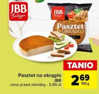 Carrefour Market Pasztet na okrągło JBB 100 g oferta