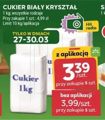 Stokrotka CUKIER BIAŁY KRYSZTAŁ 1kg oferta