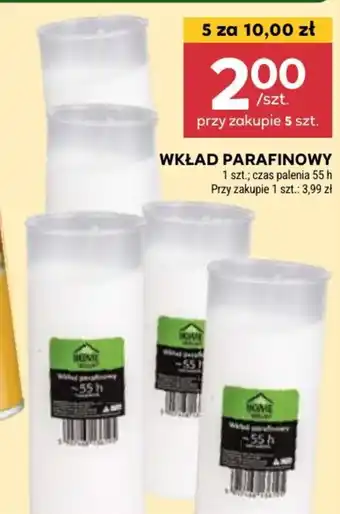 Stokrotka WKŁAD PARAFINOWY 1szt. oferta