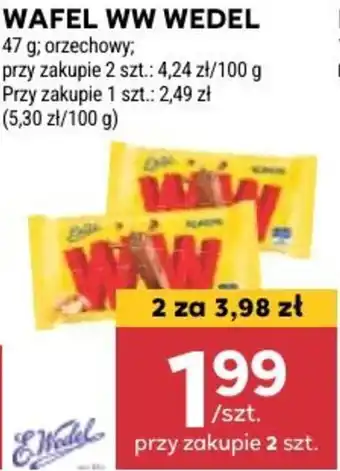 Stokrotka WAFEL WW WEDEL 47 g oferta