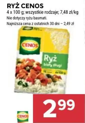 RYŻ CENOS 4x100g