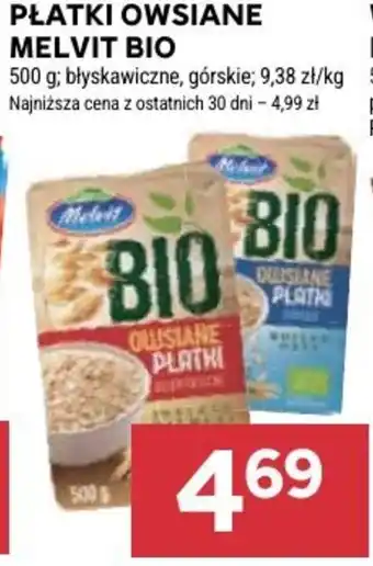 Stokrotka PŁATKI OWSIANE MELVIT BIO 500g oferta