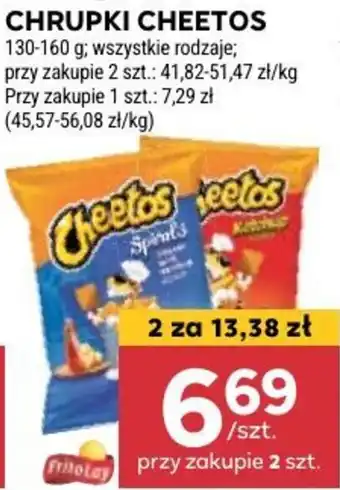 Stokrotka CHRUPKI CHEETOS 130-160 g oferta