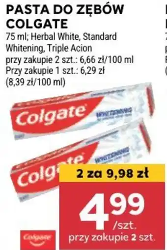 Stokrotka PASTA DO ZĘBÓW COLGATE 75 ml oferta