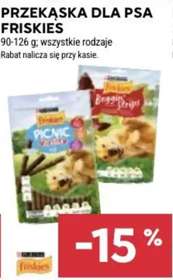 Stokrotka PRZEKĄSKA DLA PSA FRISKIES 90-126g oferta