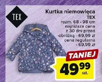 Carrefour Kurtka niemowlęca 68-98 cm 1 SZT oferta