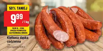 Polomarket Kiełbasa śląska codzienna 1kg oferta