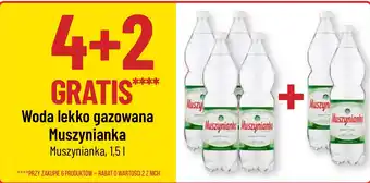 Polomarket Woda lekko gazowana Muszynianka 1,5l oferta