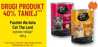 Pasztet dla kota Cat The Lord 400g